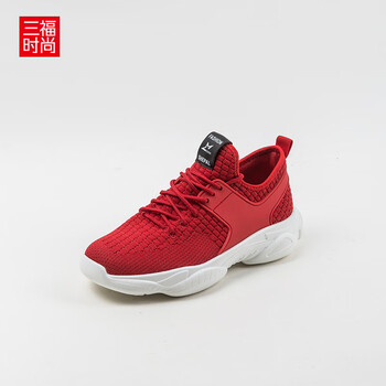 三福（SANFU）男士紅色 39