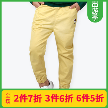 新款中童褲
