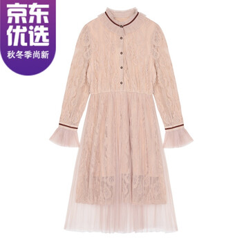 復(fù)古長(zhǎng)袖連衣裙，微胖女神的福音