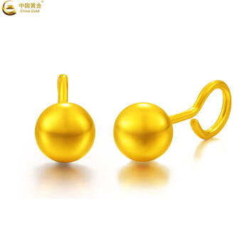 黃金耳飾中國黃金