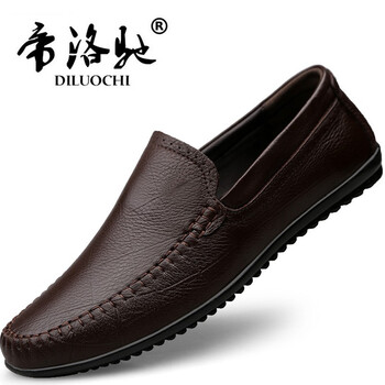 帝洛馳（DILUOCHI）男士棕色 37