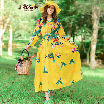 微胖季，長(zhǎng)袖連衣裙來(lái)拯救你