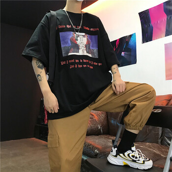 deciuhlae 卷袖 短袖 T恤 女 圓領(lǐng)