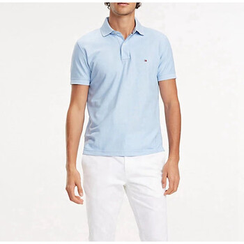 Tommy Hilfiger 短袖 男士T恤 馬拉加藍(lán)（Malaga Blue Heather） 