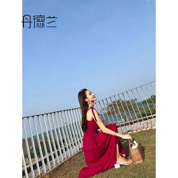 丹德蘭（Dandelan）  荷葉邊，拉鏈，綁帶，褶皺，蝴蝶結(jié)，木耳邊 連衣裙