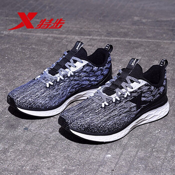 特步（XTEP）跑步鞋黑白 39，41