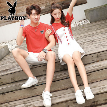 花花公子（PLAYBOY） 短袖 男士T恤 DSC213-6039 