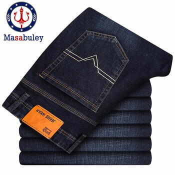 Masabuley 直筒褲 基礎(chǔ)大眾 男士牛仔褲