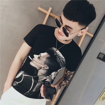 古萊登（GODLIKE） 短袖 男士T恤 B黑色 