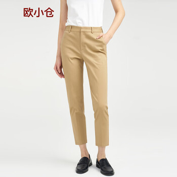 修身休閑褲，微胖妹子的好幫手！