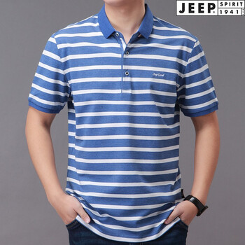 Jeep 短袖 男士T恤 RX9391#天藍(lán)色 