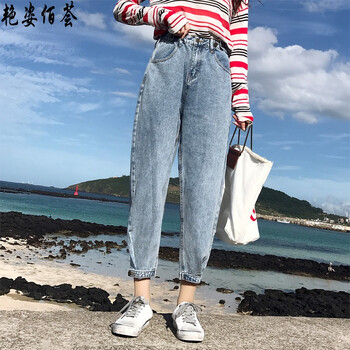 修身減齡背帶褲，微胖女生的福音