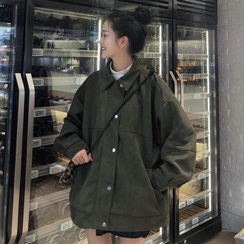 寬松修身長(zhǎng)袖外套，時(shí)髦又減齡