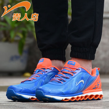 貴人鳥跑步鞋藍/橙/白  44，39，40，41，42，43