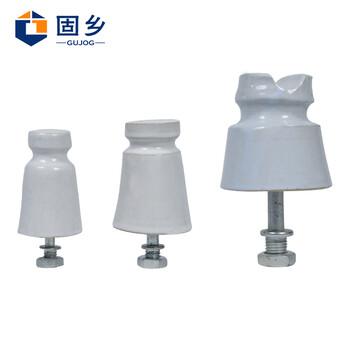 固乡 电力陶瓷绝缘子 针式绝缘子PD-1PD-2 PD-3 低压瓷瓶 低压绝缘子针瓶 带钉磁珠电线固定瓷柱 瓷弧 瓷瓶柱