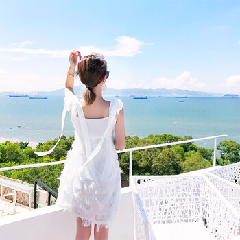 夏季穿什么？收腰連衣裙來(lái)幫你