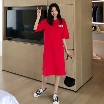 時(shí)尚印花連衣裙，打造性感小仙女