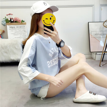 青春活力，七分袖連衣裙來襲