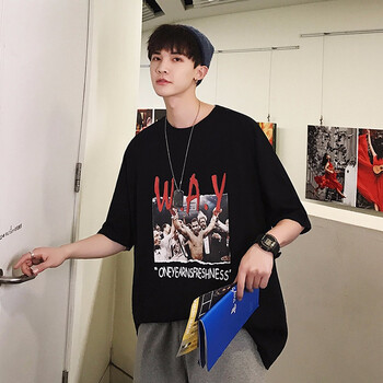 古萊登（GODLIKE） 短袖 男士T恤 T1941黑色 