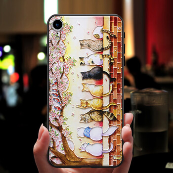 iphone6plus浮雕硬殼