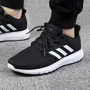 阿迪達(dá)斯（Adidas）跑步鞋B44750/黑白輕跑 40