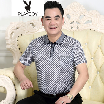 花花公子（PLAYBOY ESTABLISHED 1953） 長袖 男士T恤 2218短袖 