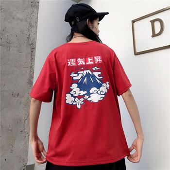 寬松印花短袖，打造百搭男神