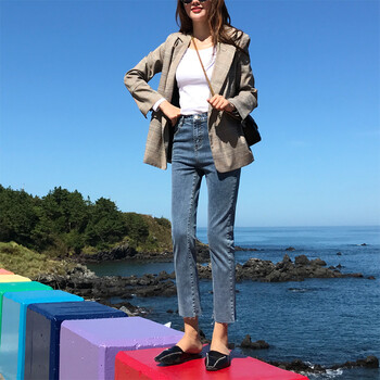 修身九分褲，微胖妹子的顯瘦利器