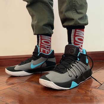 耐克（NIKE）籃球鞋灰藍(lán)921540-004 