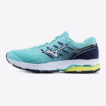 美津濃（MIZUNO）跑步鞋淺綠/亮藍 37