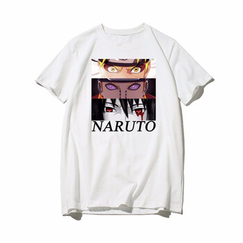 笙韻 短袖 男士T恤 白色（NARUTO) 