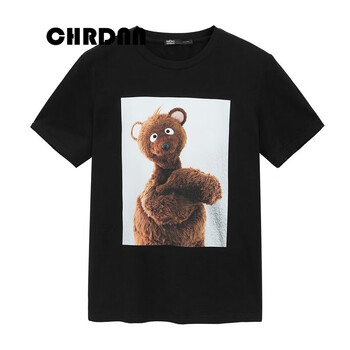 赤典（CHRDNN） 短袖 男士T恤 黑色 
