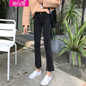 袖白雪   女  牛仔褲