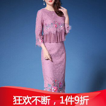 復(fù)古蕾絲裙，讓你變身女神收割機(jī)