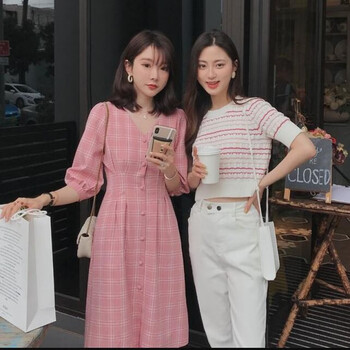 復古風(fēng)連衣裙，穿出優(yōu)雅小仙女