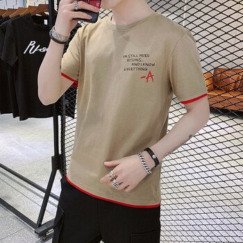 哈魯?shù)?短袖 男士T恤 卡其（2006款） 