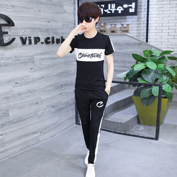 古萊登（GODLIKE） 短袖 男士T恤 901白色圖案(短袖+長(cháng)褲) 