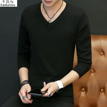 卡敦奴（kadunnu） 長袖 男士T恤 黑色607 XL，L，XXL，XXXL，M