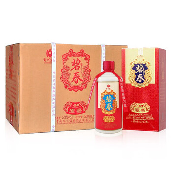 碧春53度375mL-500mL，500ml*6 醬香型，醬香
