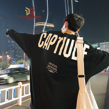 C2潮朝（C2 CHAOZHAO） 長袖 男士T恤 W566黑色 XL，L，M，XXL，XXXL