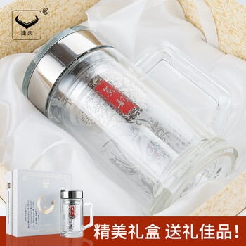 白領(lǐng)愛喝茶，雙層玻璃杯來助力