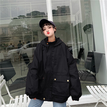 寬松長袖外套，穿出活力少女風(fēng)