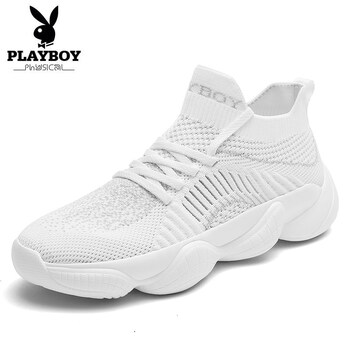PLAYBOY男士白/灰 37