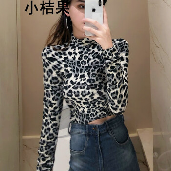 韓國豹紋t恤