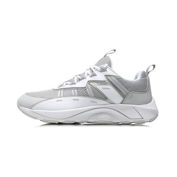 李寧（LI-NING）跑步鞋微晶灰/標(biāo)準(zhǔn)白-2 
