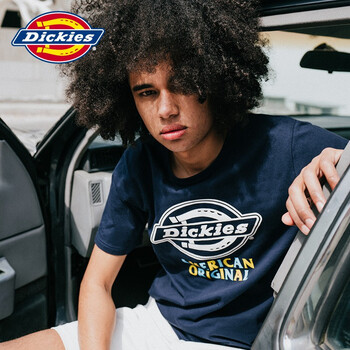 dickies 短袖 男士T恤 NV海軍藍(lán) 