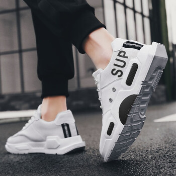 清織（QINGZHI）男士白黑(低幫)116 41