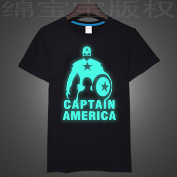 頂間（TOPSPACE） 短袖 男士T恤 夜光 隊(duì)長(zhǎng)2 