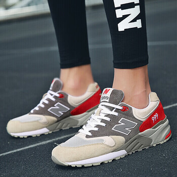 MR跑步鞋NB999-2 深灰淺灰 