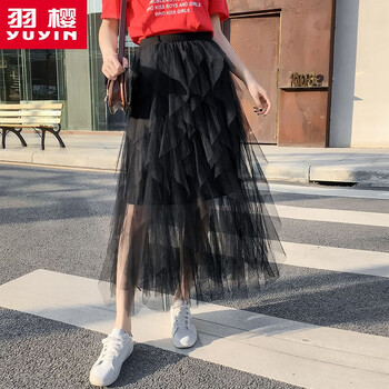 浪漫網(wǎng)紗半身裙，打造優(yōu)雅少女感